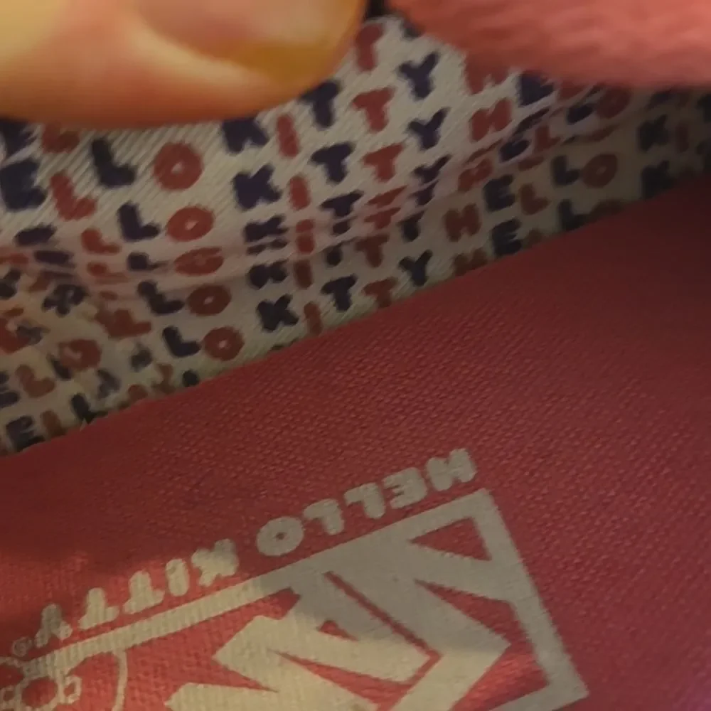 Vans Hello Kitty Sneakers - Black and Pink - Picture 8 of 8